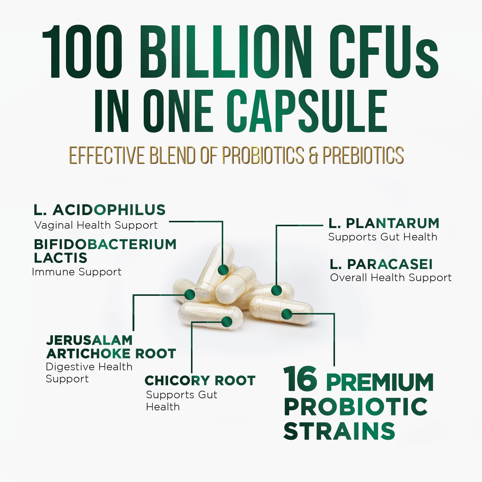 Nature's Peak Probiotics USA bottled product signaling quality and trust