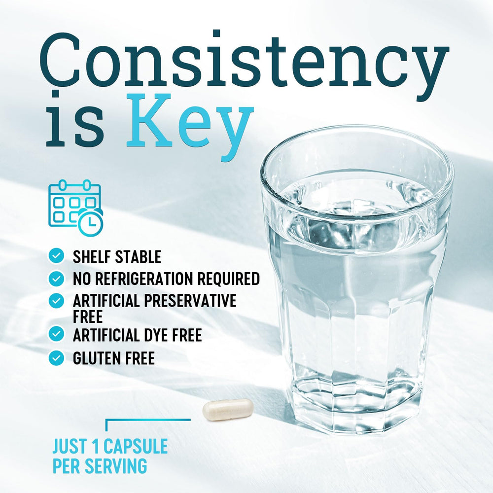 Nature's Physician Probiotics daily-use scene showing routine digestive wellness