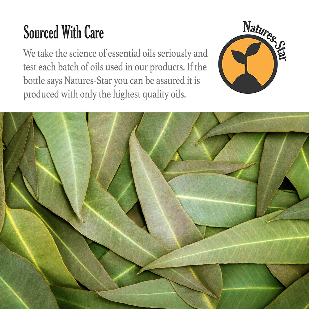 Natures-Star eucalyptus oil for soap making adds invigorating aroma.