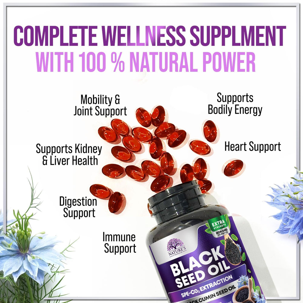 Nature's Strength USA-made seal confirms strict quality controls