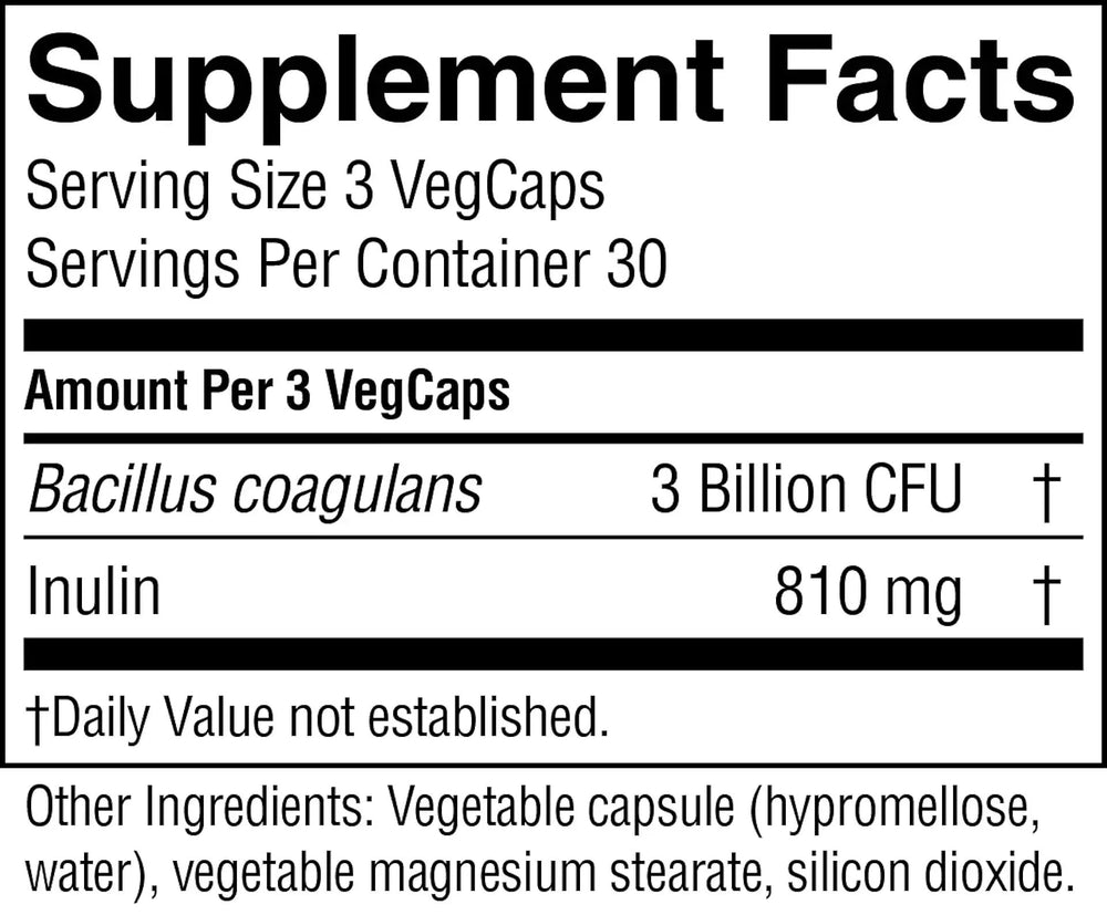 Nature's Sunshine NutriBiome capsules with a spoon for convenient daily use