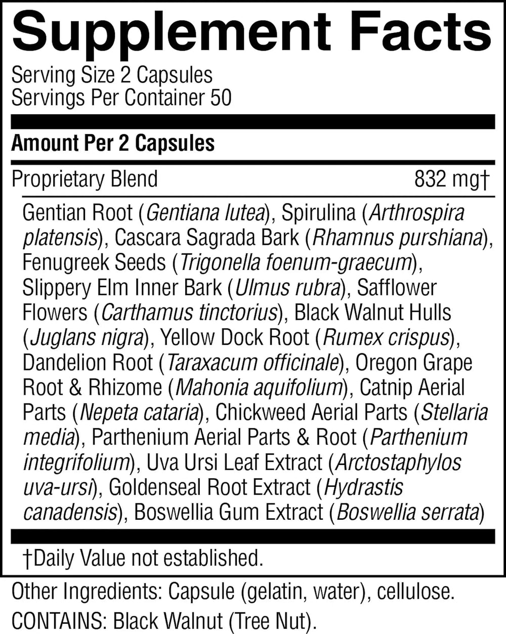 Nature's Sunshine Cellular Detox packaging demonstrates clean design for easy stock display
