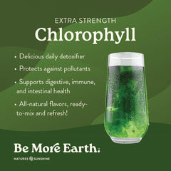 Nature's Sunshine chlorophyll stick dispenses into water for a refreshing on-the-go drink.