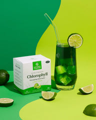Nature's Sunshine Chlorophyll Stick Pack Lime Twist on-the-go use for daily wellness