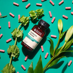 Nature's Sunshine Cranberry and Buchu Concentrate label highlights purity and proven formulas