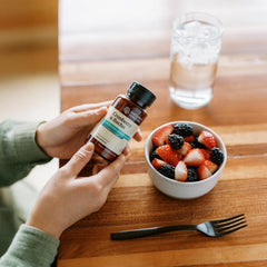 Nature's Sunshine Cranberry and Buchu Concentrate package shows in house manufacturing quality