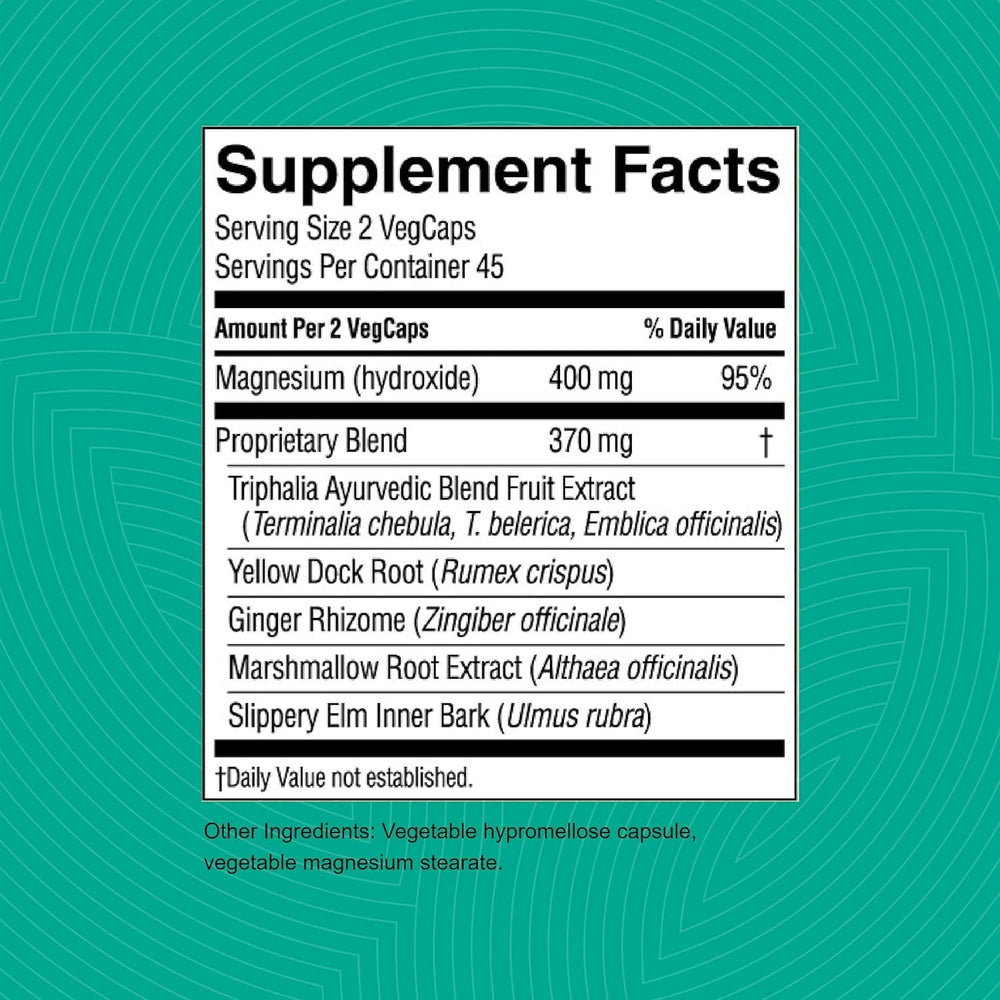Daily-use bottle image demonstrating easy capsule routine