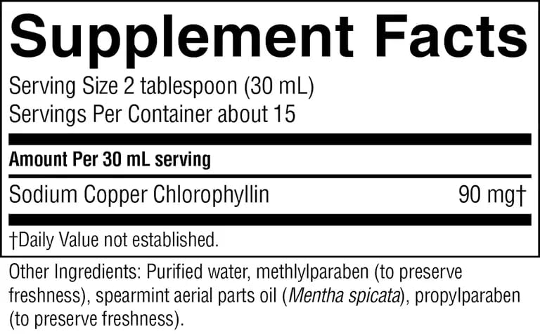 Nature's Sunshine heritage since 1972 communicates herbal expertise in chlorophyll formulation.