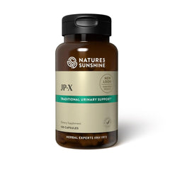 Nature's Sunshine JP-X bottle front view showing herbal blend for daily wellness