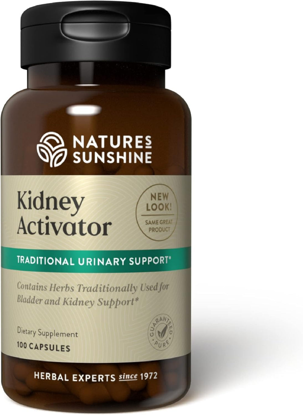 Nature's Sunshine Kidney Activator bottle supports daily urinary balance.