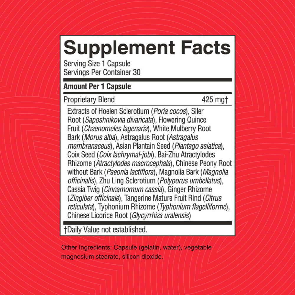Nature's Sunshine Kidney Activator herbal blend underscores Alisma and kidney-friendly herbs.