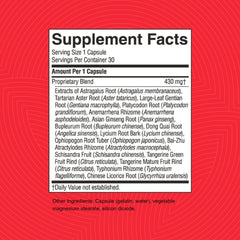 Capsules closeup of Nature's Sunshine Lung Support pills.