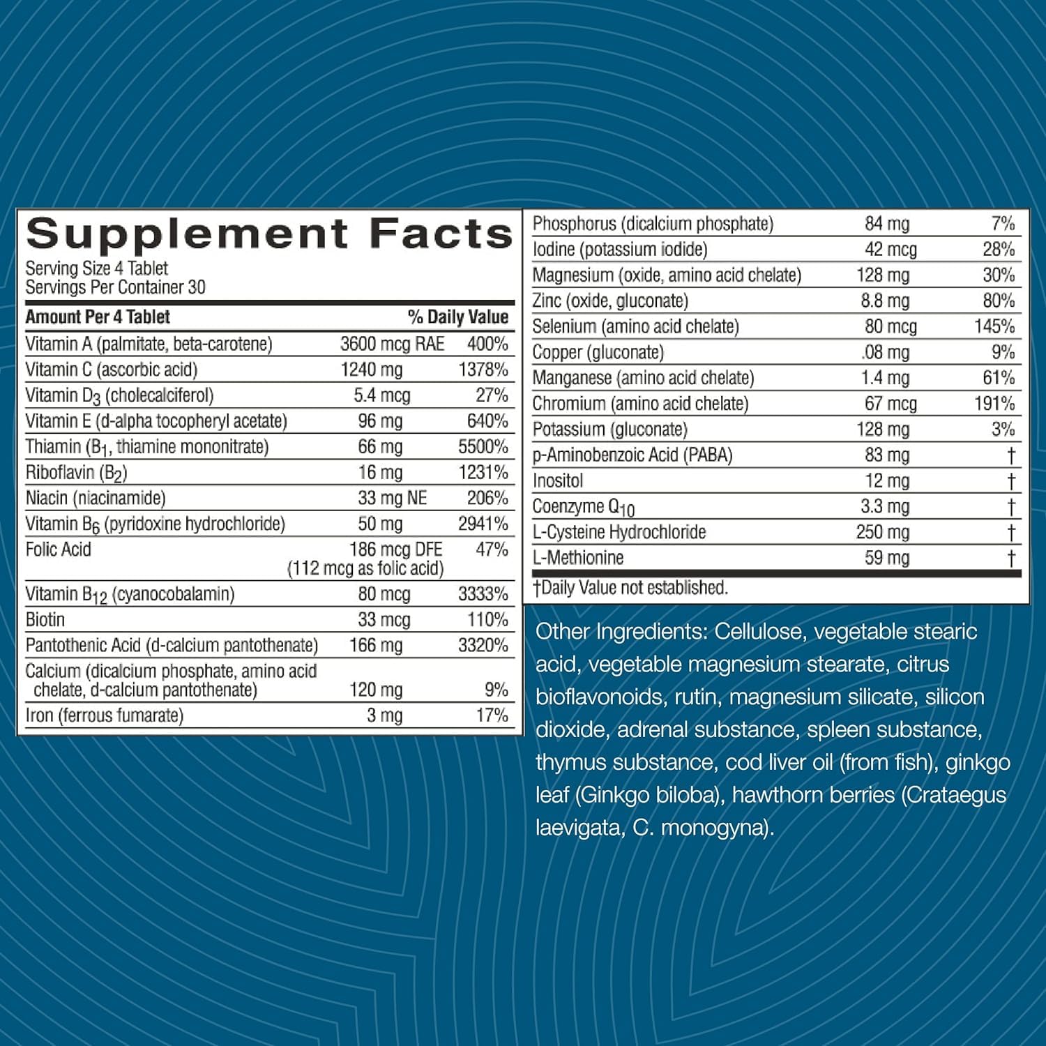 Nature's Sunshine Mega-Chel health scene with balanced nutrients for everyday vitality.