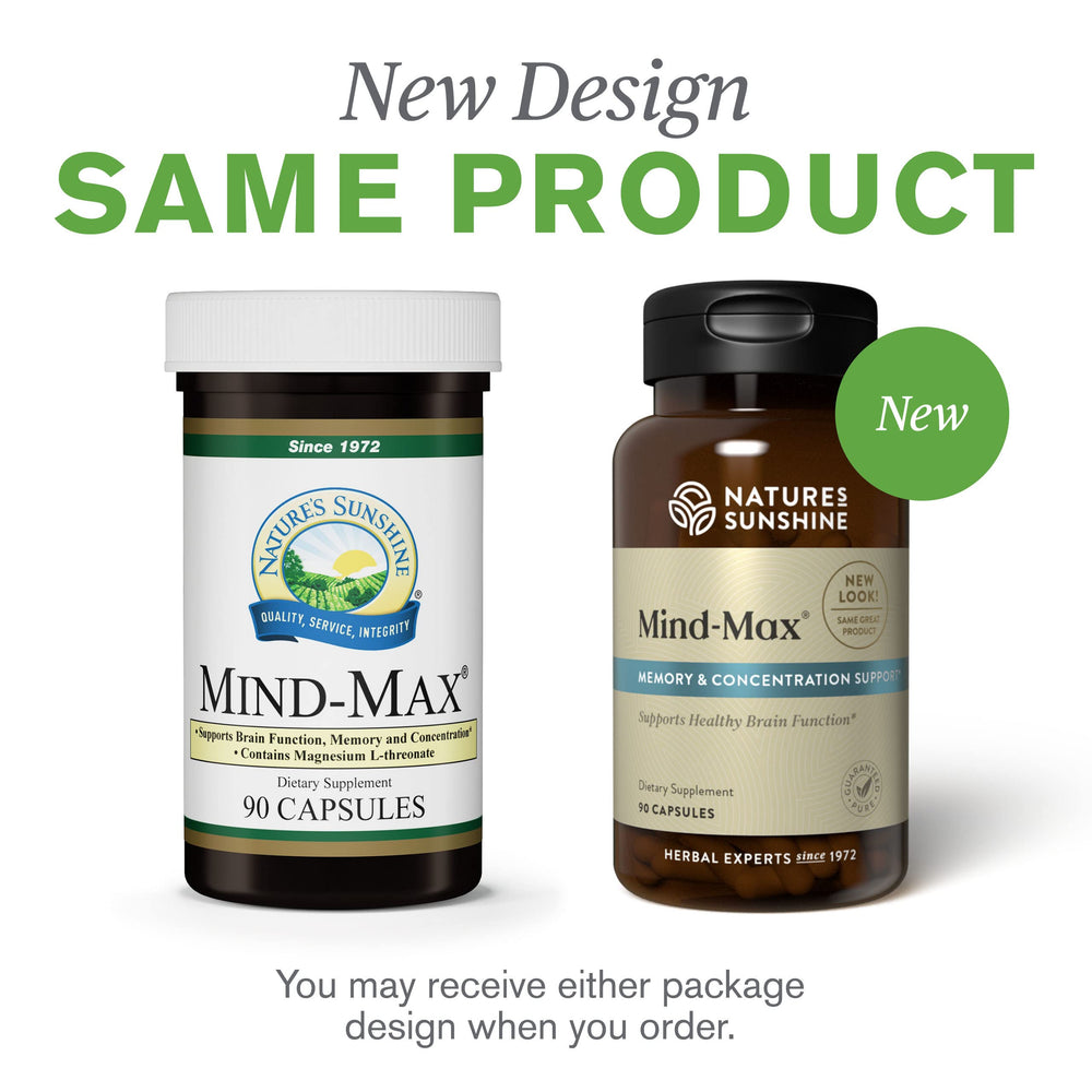Close-up of Mind-Max capsule texture and quality you can trust.