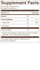 Nature's Sunshine psyllium hulls close-up shows natural fiber.
