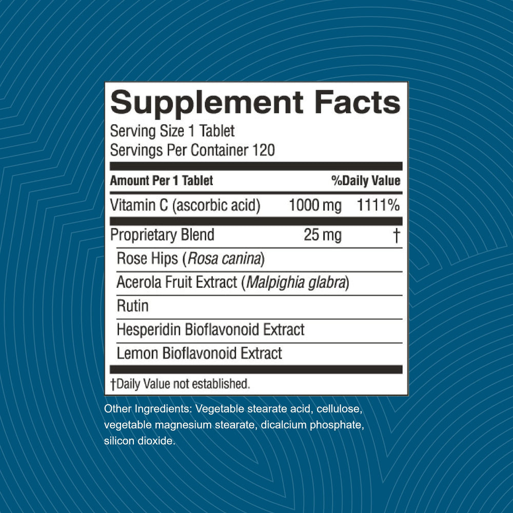 Nature's Sunshine Vitamin C Time Release bottle in hand for on-the-go support