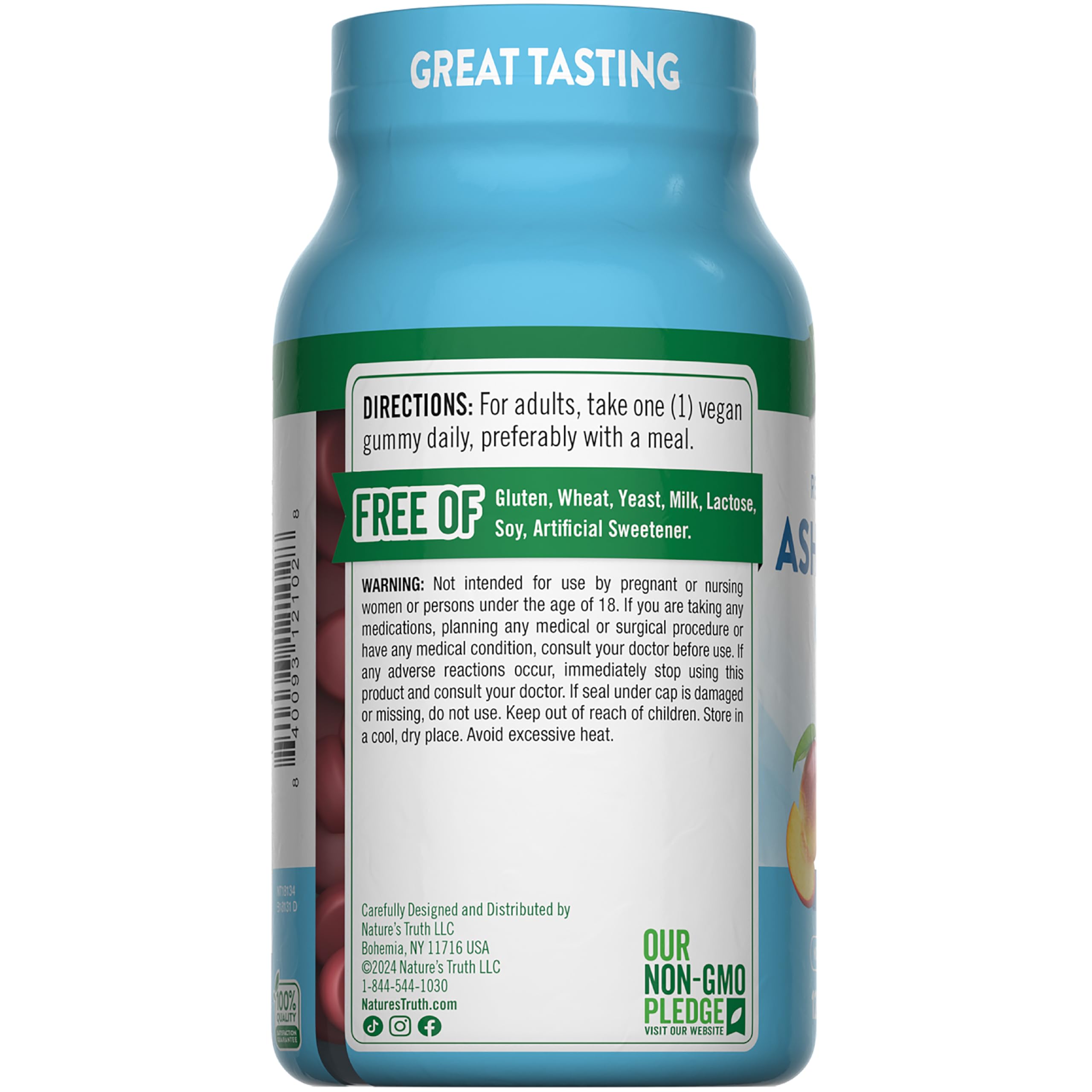 Nature’s Truth branding on bottle signals trusted wellness supplement