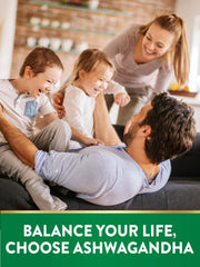 Close-up of Nature's Truth Ashwagandha root source and packaging