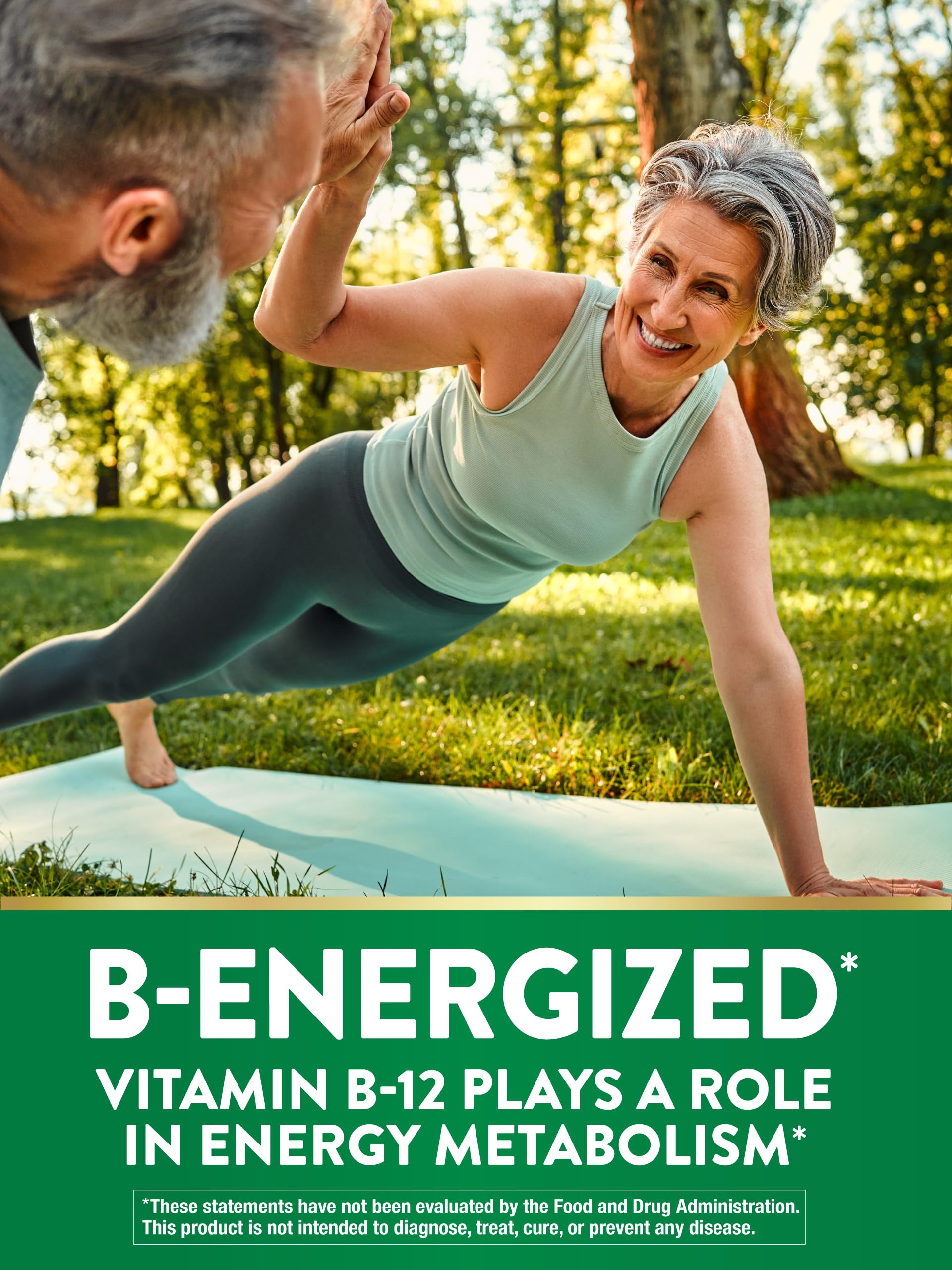 Open Nature's Truth B12 bottle with tablets ready for daily use.