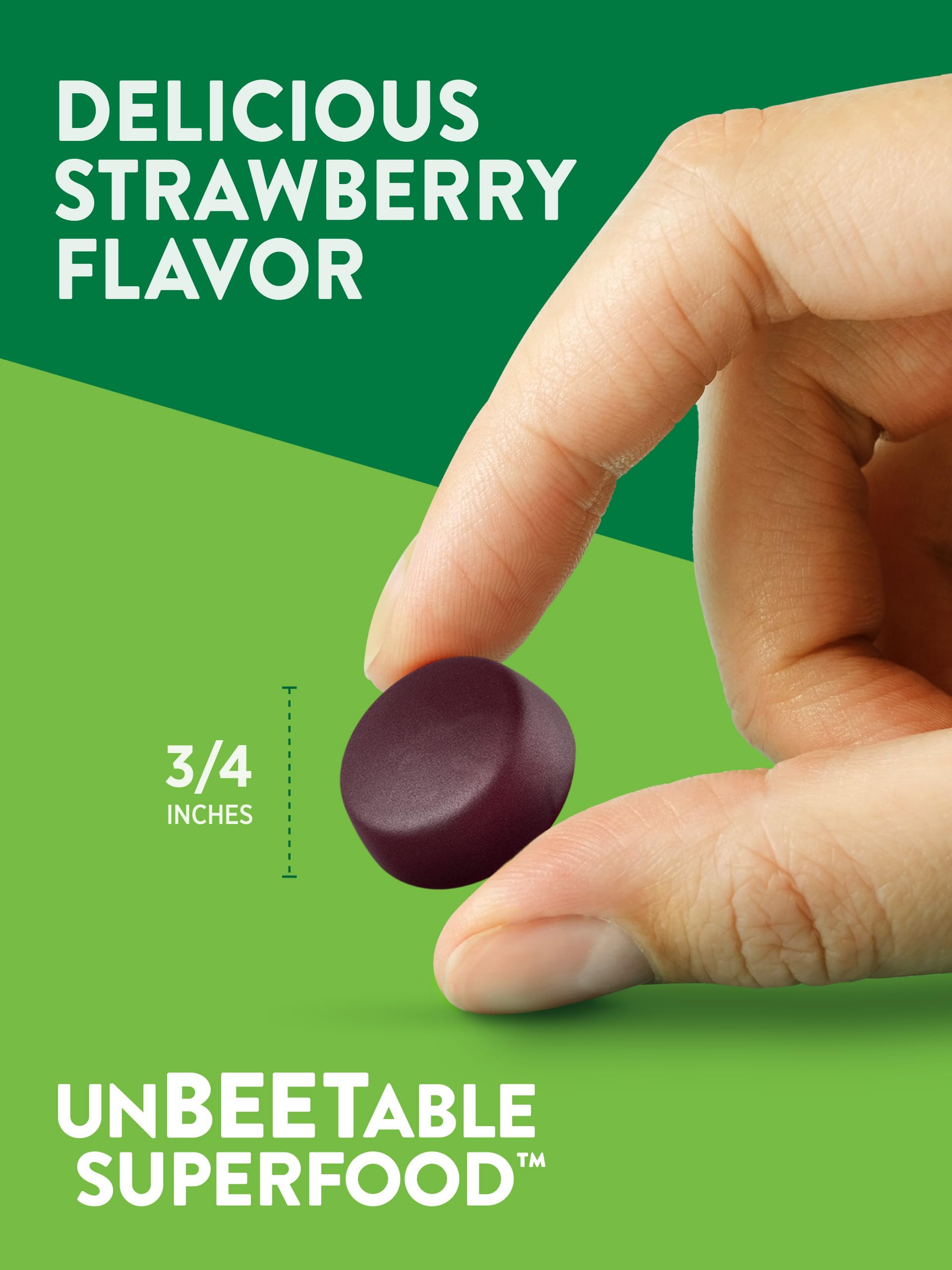 Nature's Truth Beet Root Gummies gluten-free label signals allergen-friendly choice.