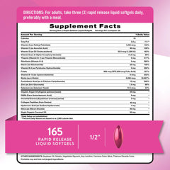 Nature's Truth 5,000 mcg biotin rapid-release softgels offer daily beauty support.