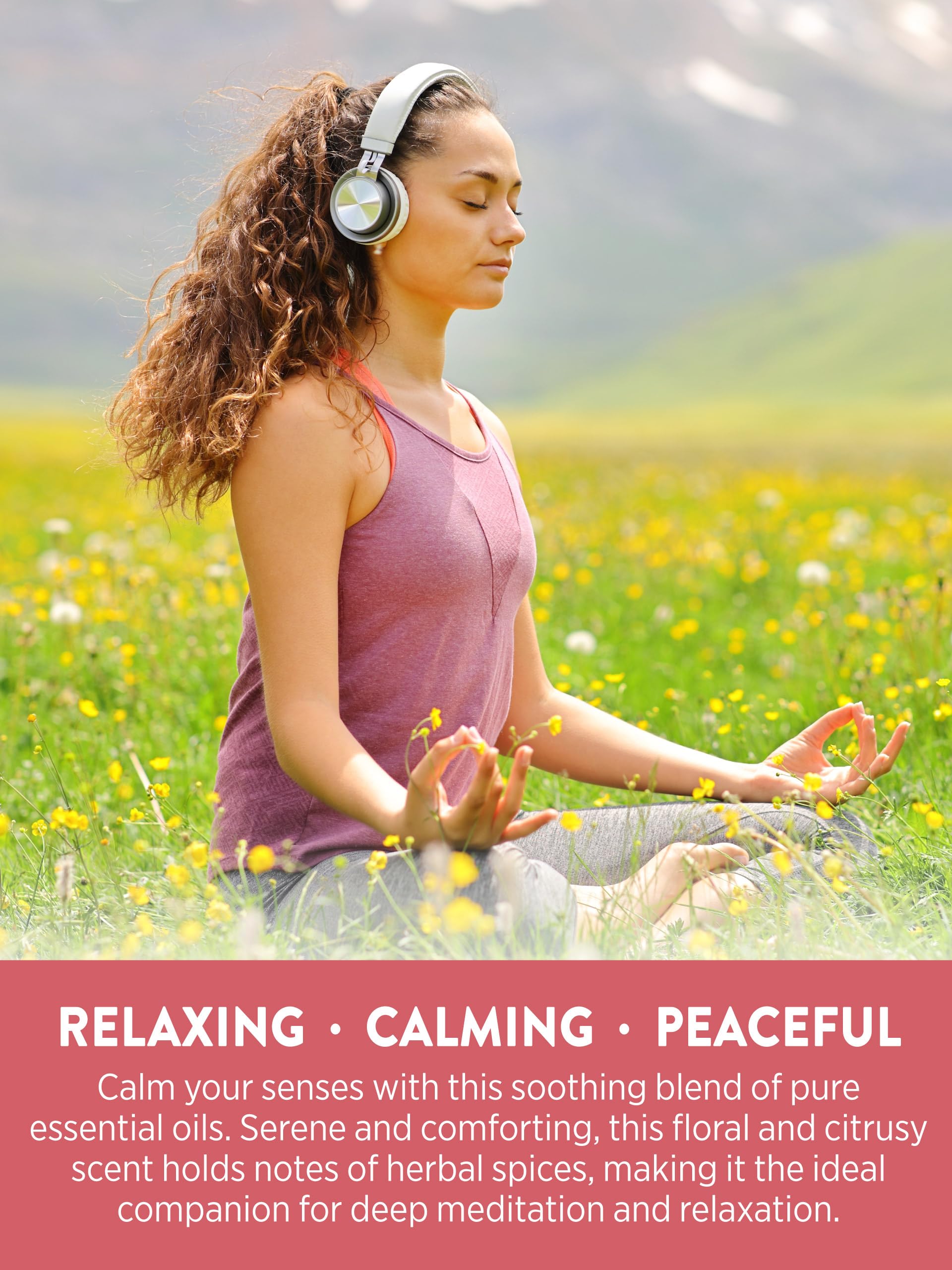 Nature's Truth Calming Pure Essential Oil for topical use with a carrier oil
