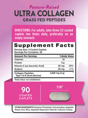 Close-up of Nature's Truth ingredients panel showing nutrition details