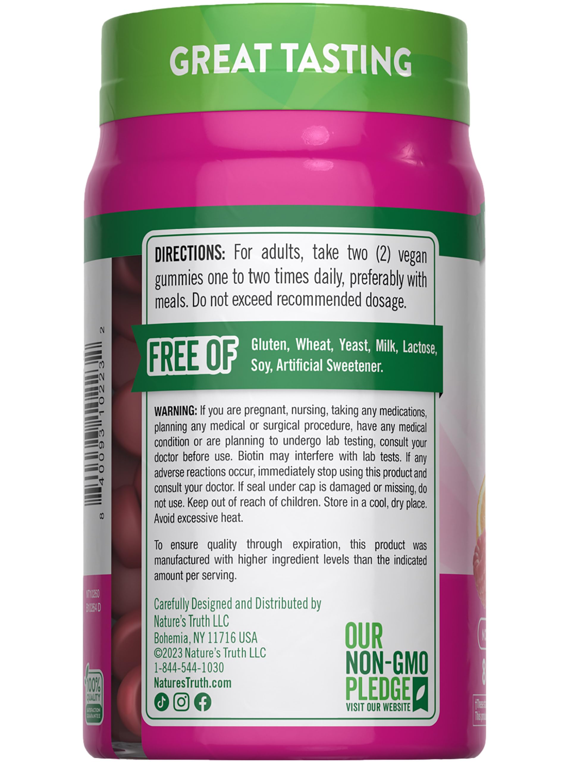 Nature's Truth daily-use gummies in morning routine setup