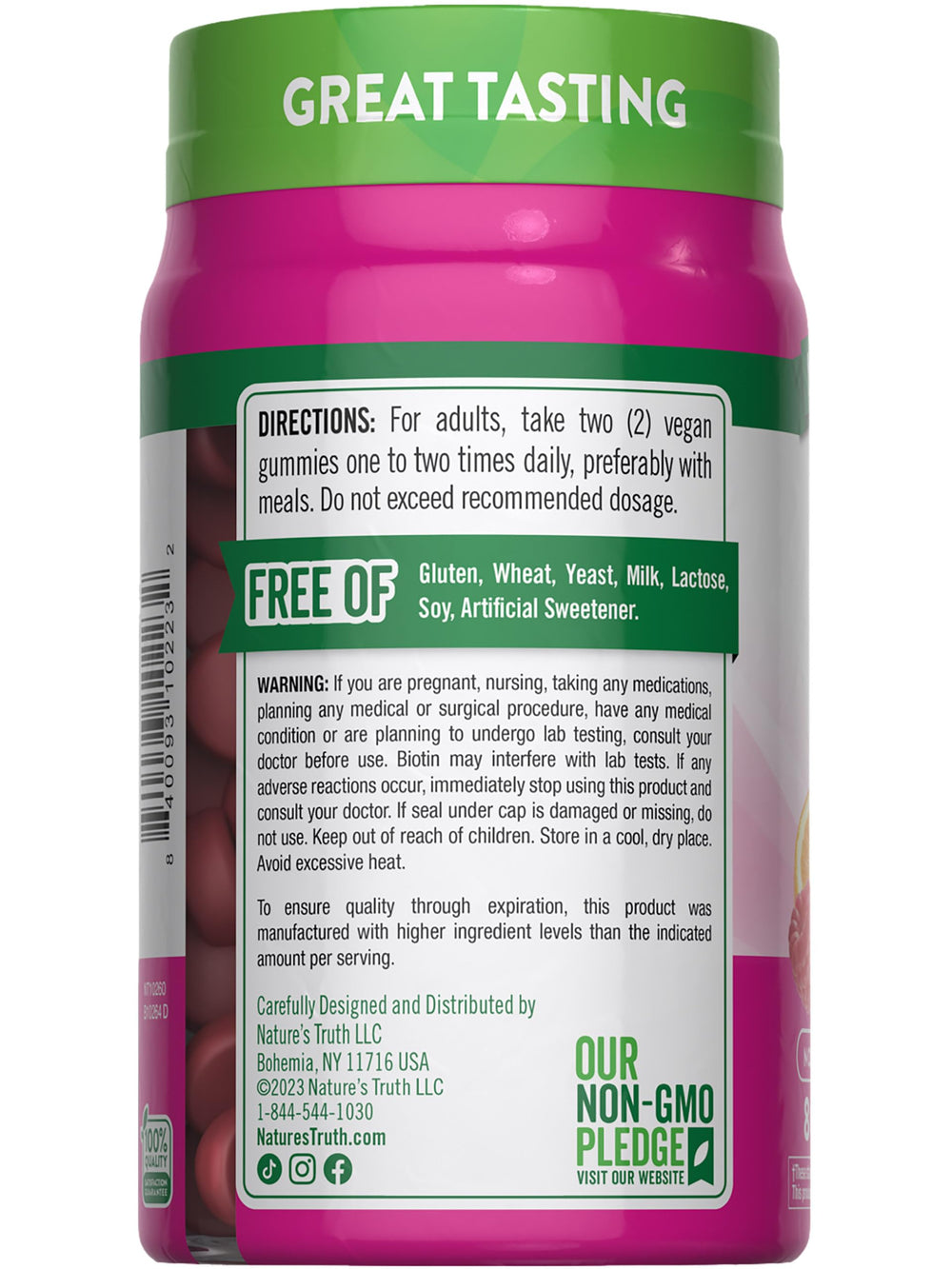 Nature's Truth daily-use gummies in morning routine setup