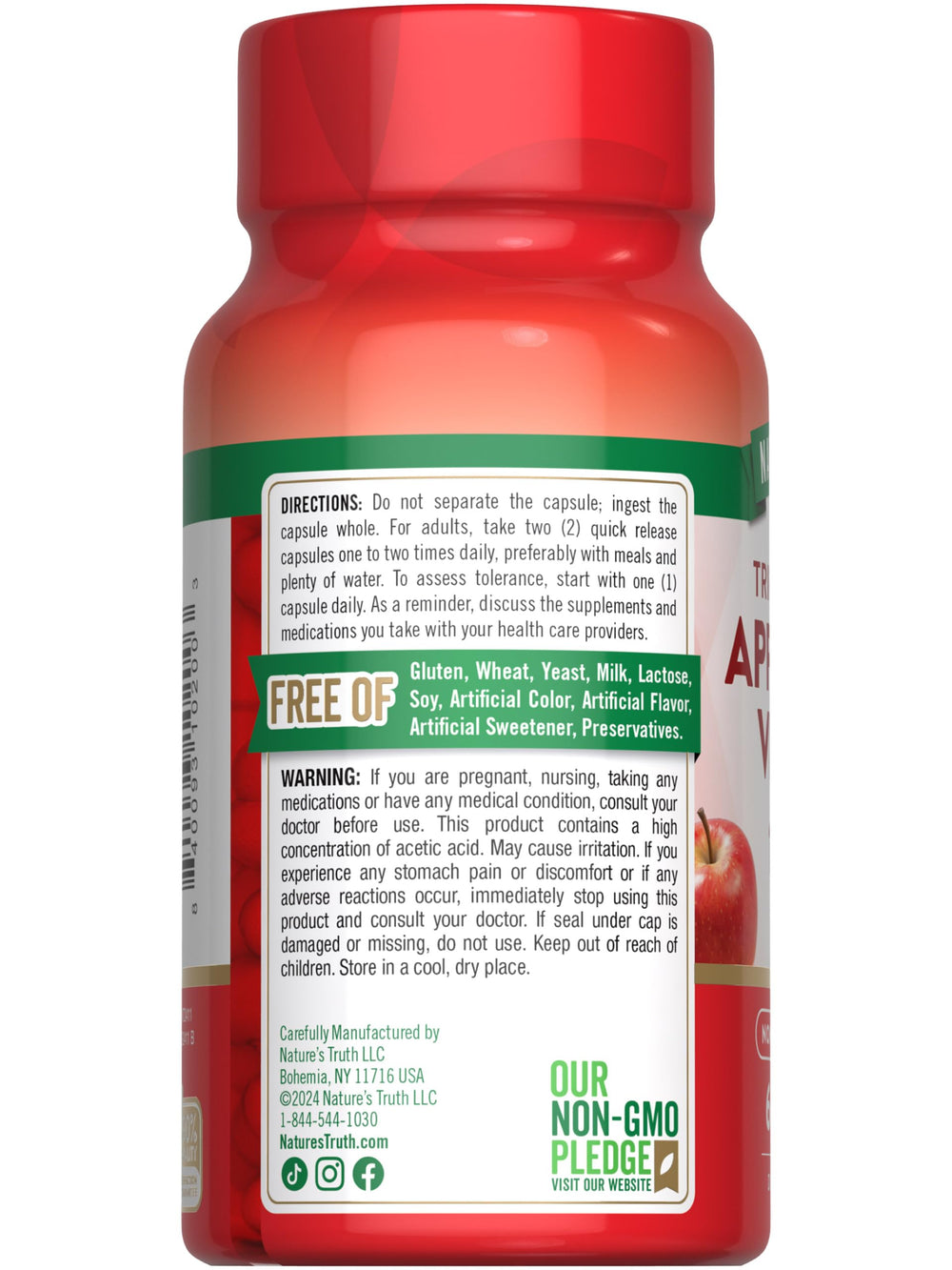 On-the-go Nature's Truth bottle fits into a busy lifestyle.