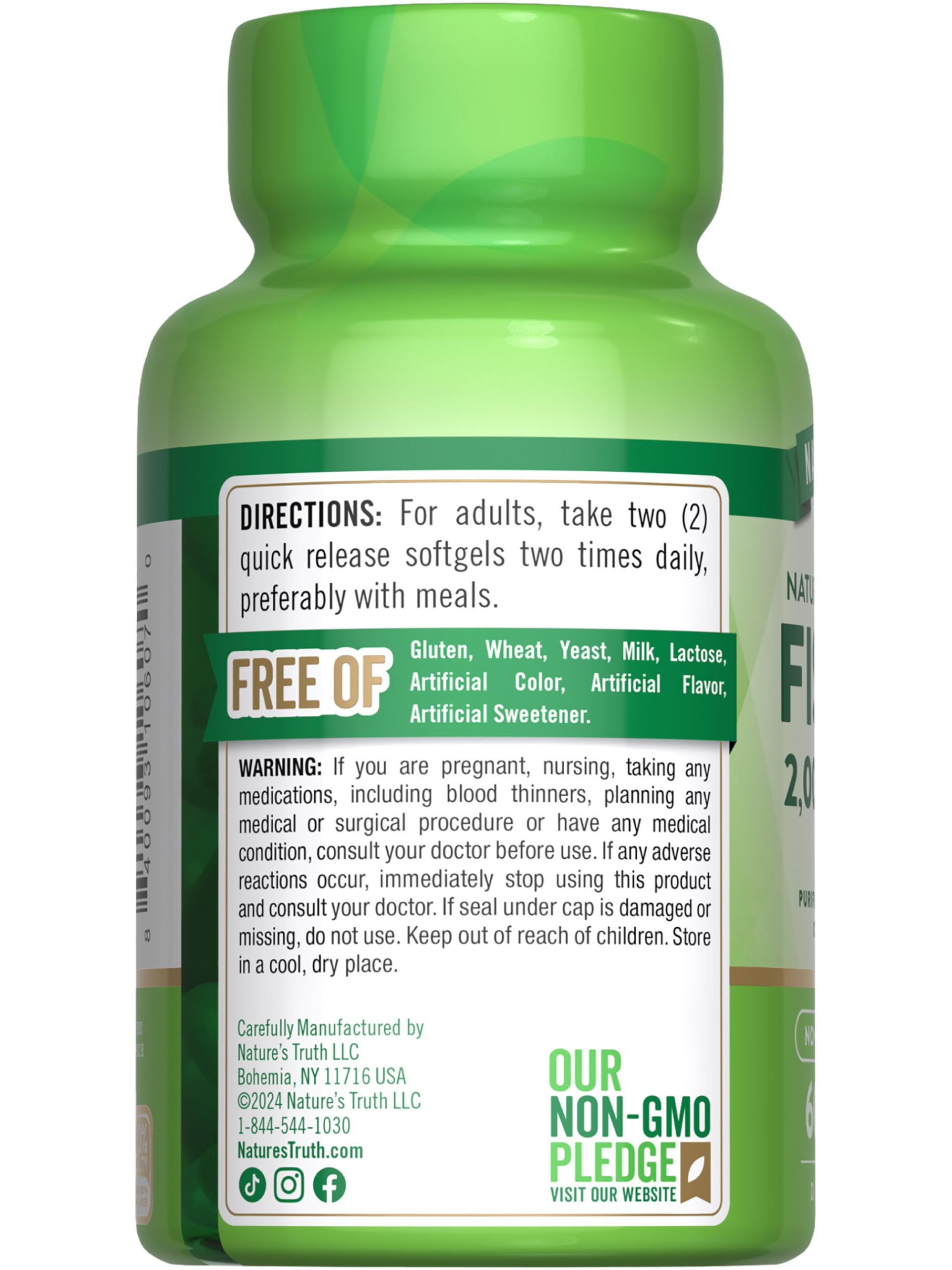 Nature’s Truth packaging highlights three generations of vitamin innovators