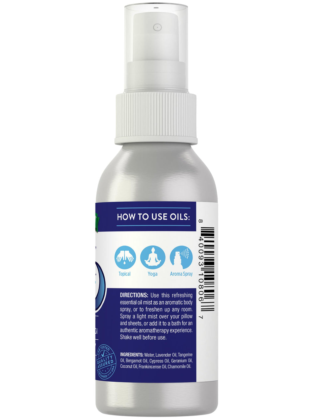 Good Nite mist-dispense shows convenient spray for bedtime relaxation