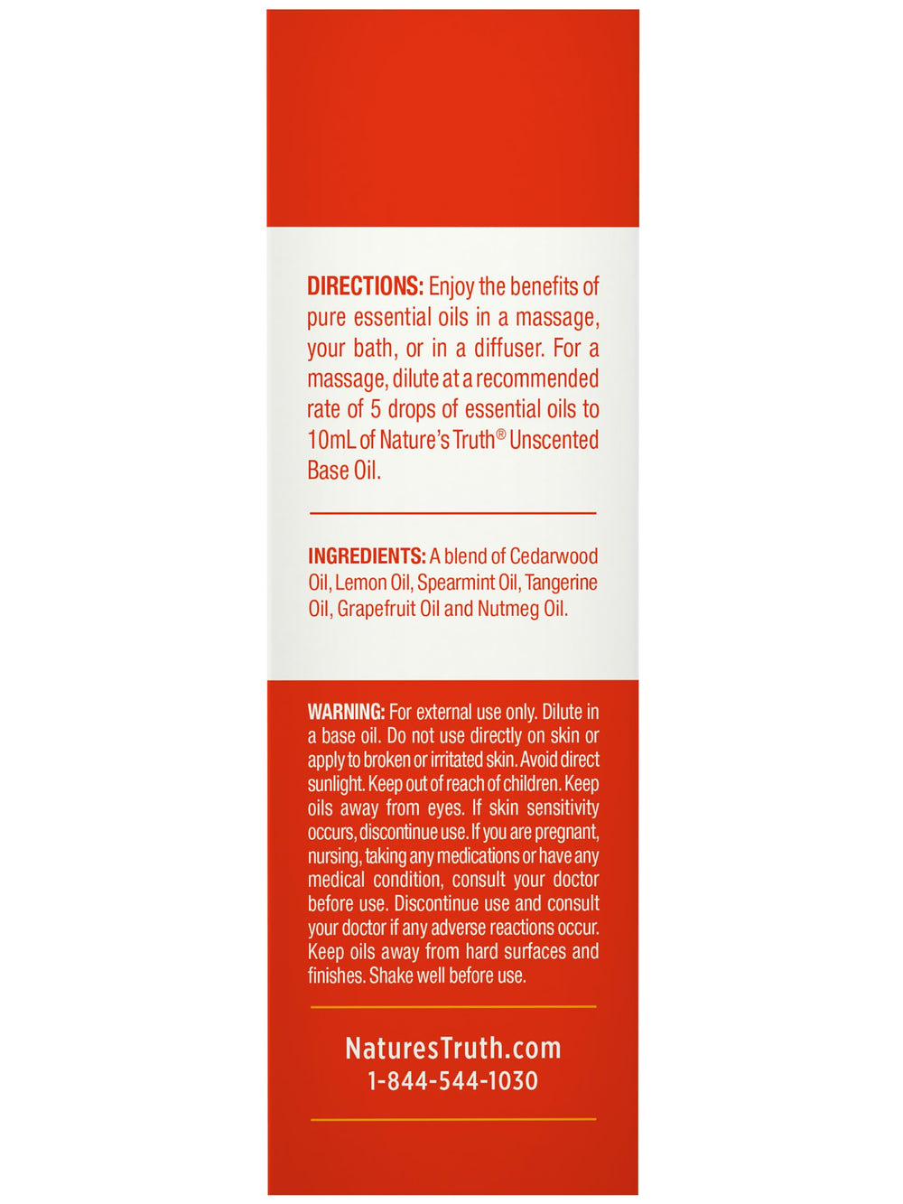 Nature's Truth Happiness essential oil beside yoga mat for practice.