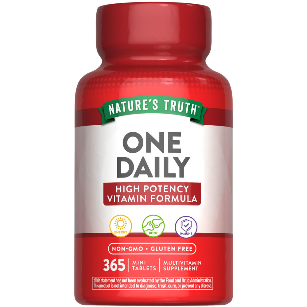 Nature's Truth One Daily Multivitamin bottle front for everyday wellness