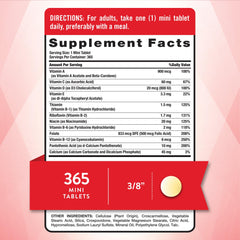 Nature's Truth One Daily Multivitamin label closeup highlighting the blend