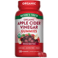 Nature's Truth Organic Apple Cider Vinegar Gummies – 120 Count, Vegan, Gluten Free & Non-GMO | USDA Organic