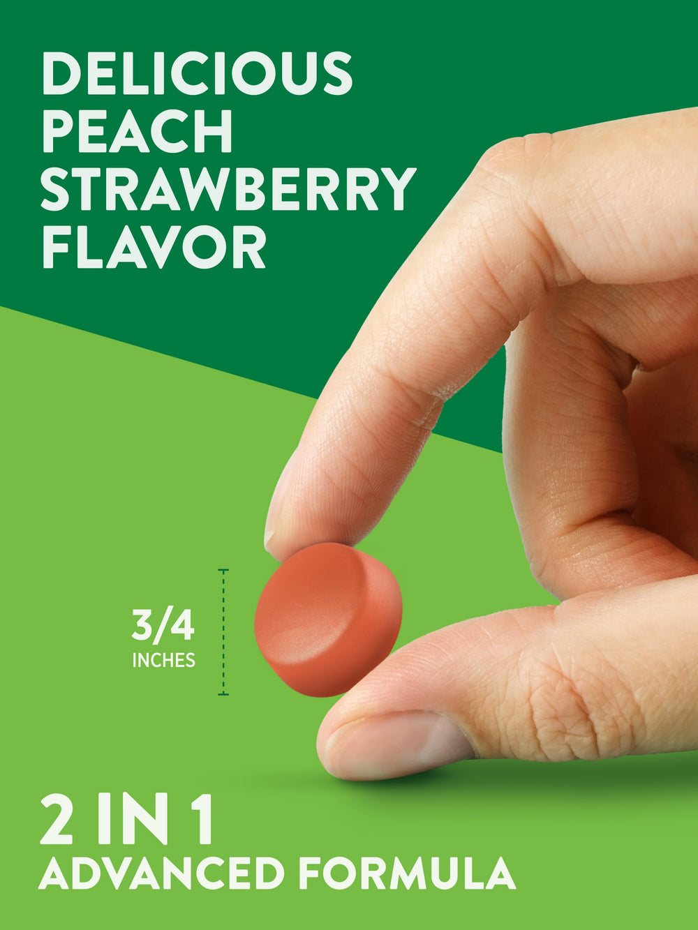 Nature's Truth peach strawberry flavor gummies for tasty, convenient nutrition.