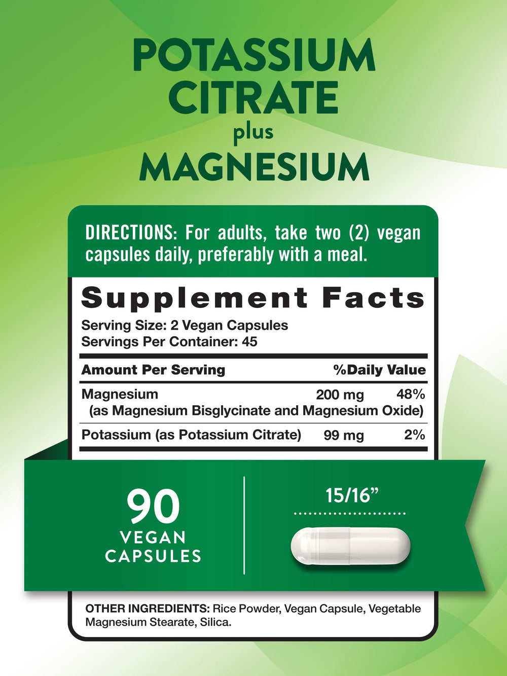 Nature's Truth label closeup shows vegan gluten-free formula for mindful supplementation.