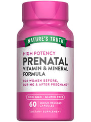 Nature's Truth Prenatal bottle front for daily pregnancy support