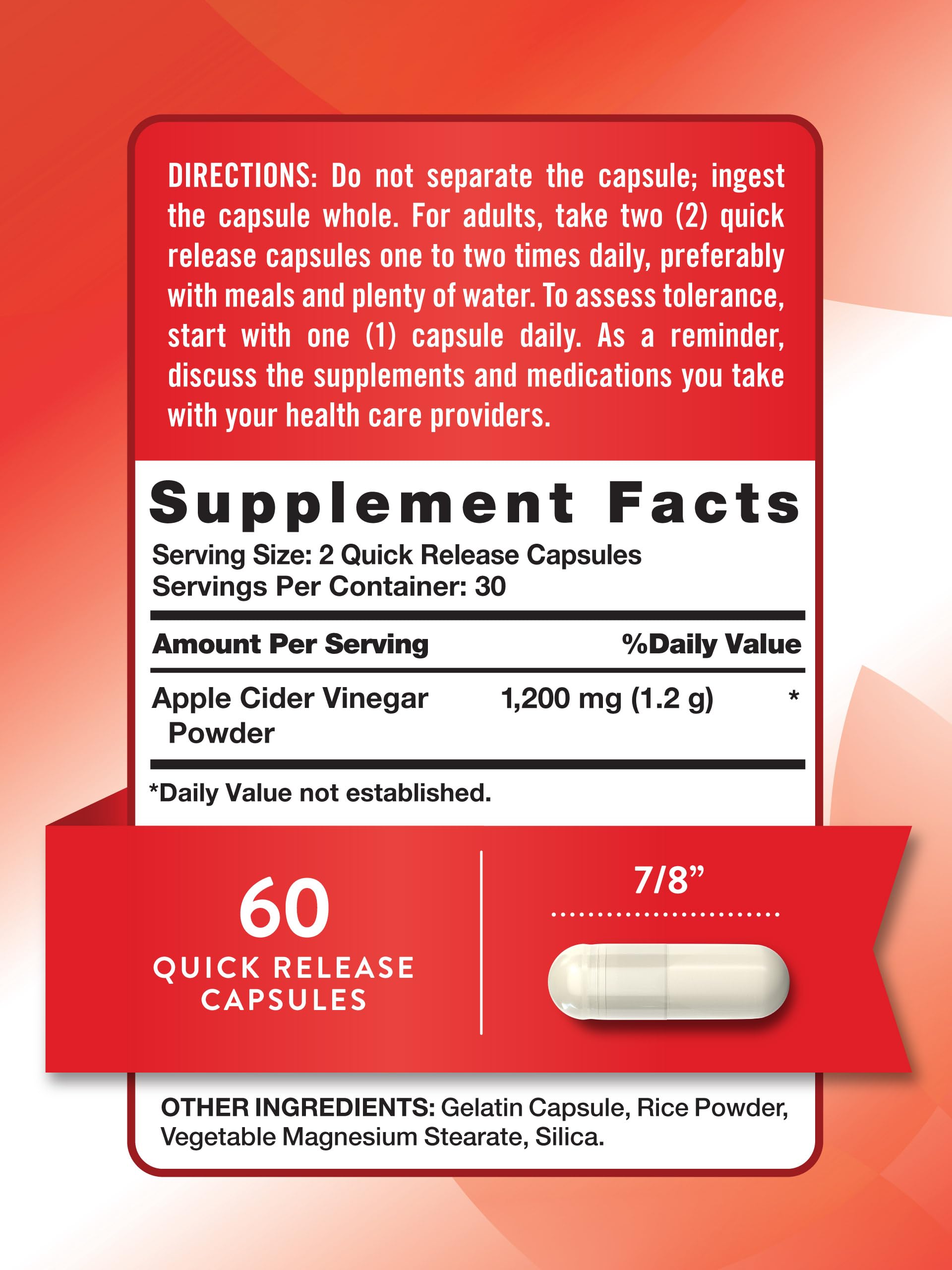 Close-up of Nature's Truth quick-release capsules for easy on-the-go supplementation.
