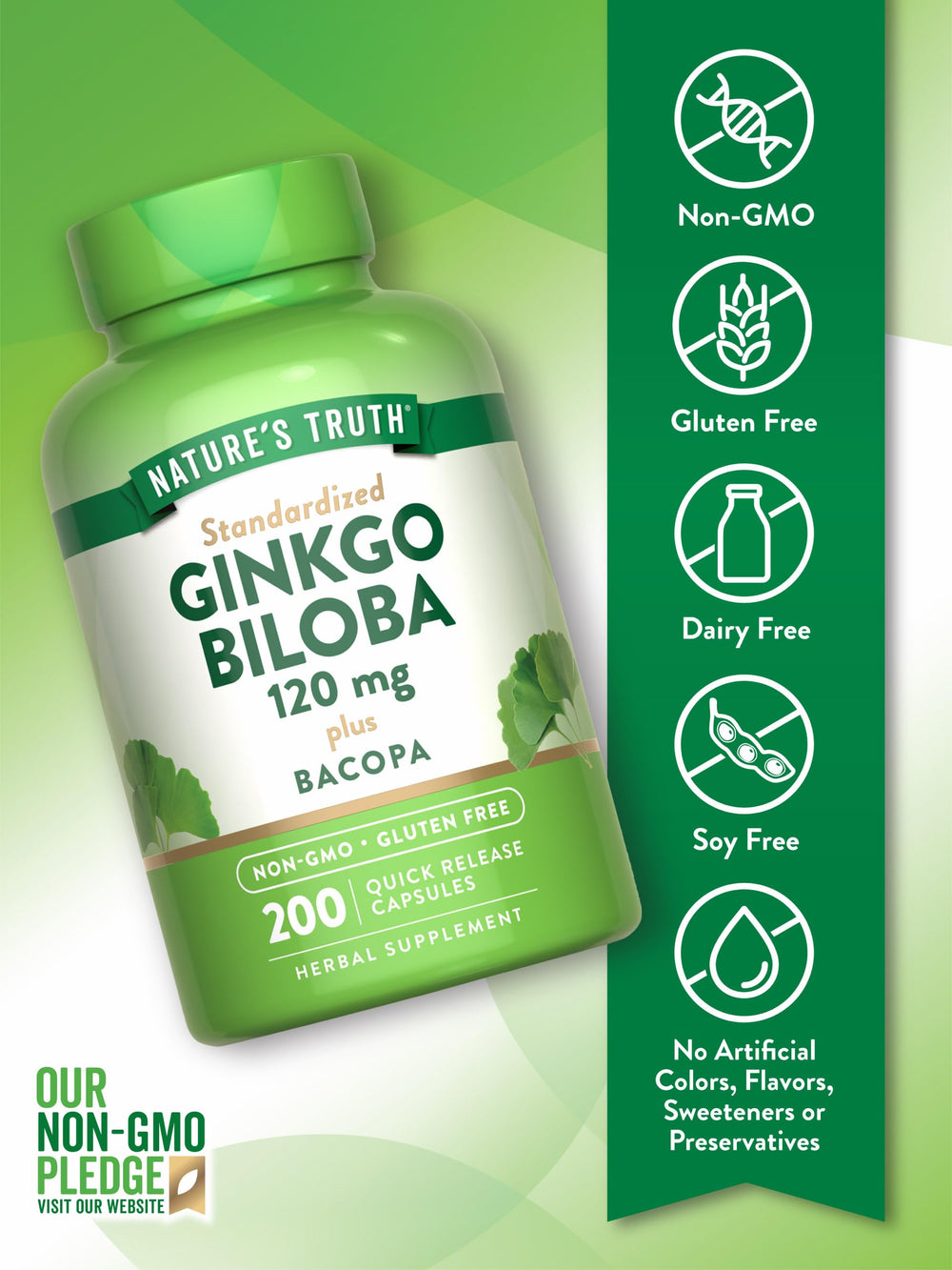 Nature's Truth quick-release capsules ready for daily routine.