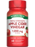Nature's Truth Apple Cider Vinegar Capsules 1200mg | Quick Release, Non-GMO, Gluten Free