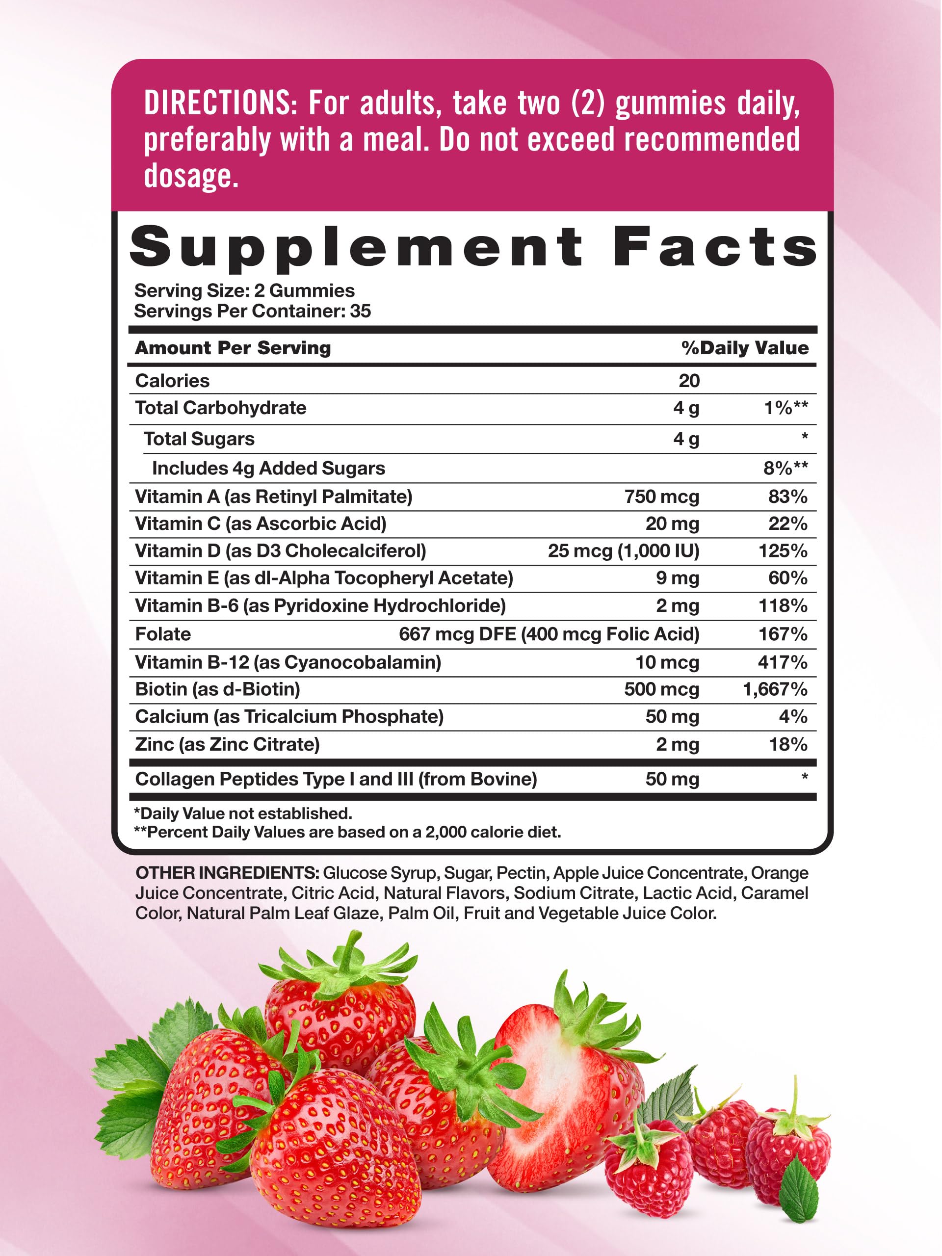 Closeup of gummies highlights mixed berry flavor and soft texture