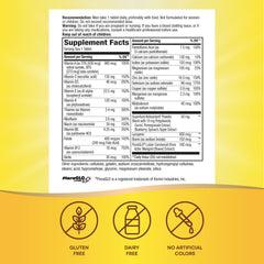 Nature's Way Alive! Men's Complete Multivitamin tablets close-up for daily nutrient support.