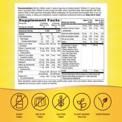 Nature's Way Alive! Niños niño tomando una gomita para consumo diario