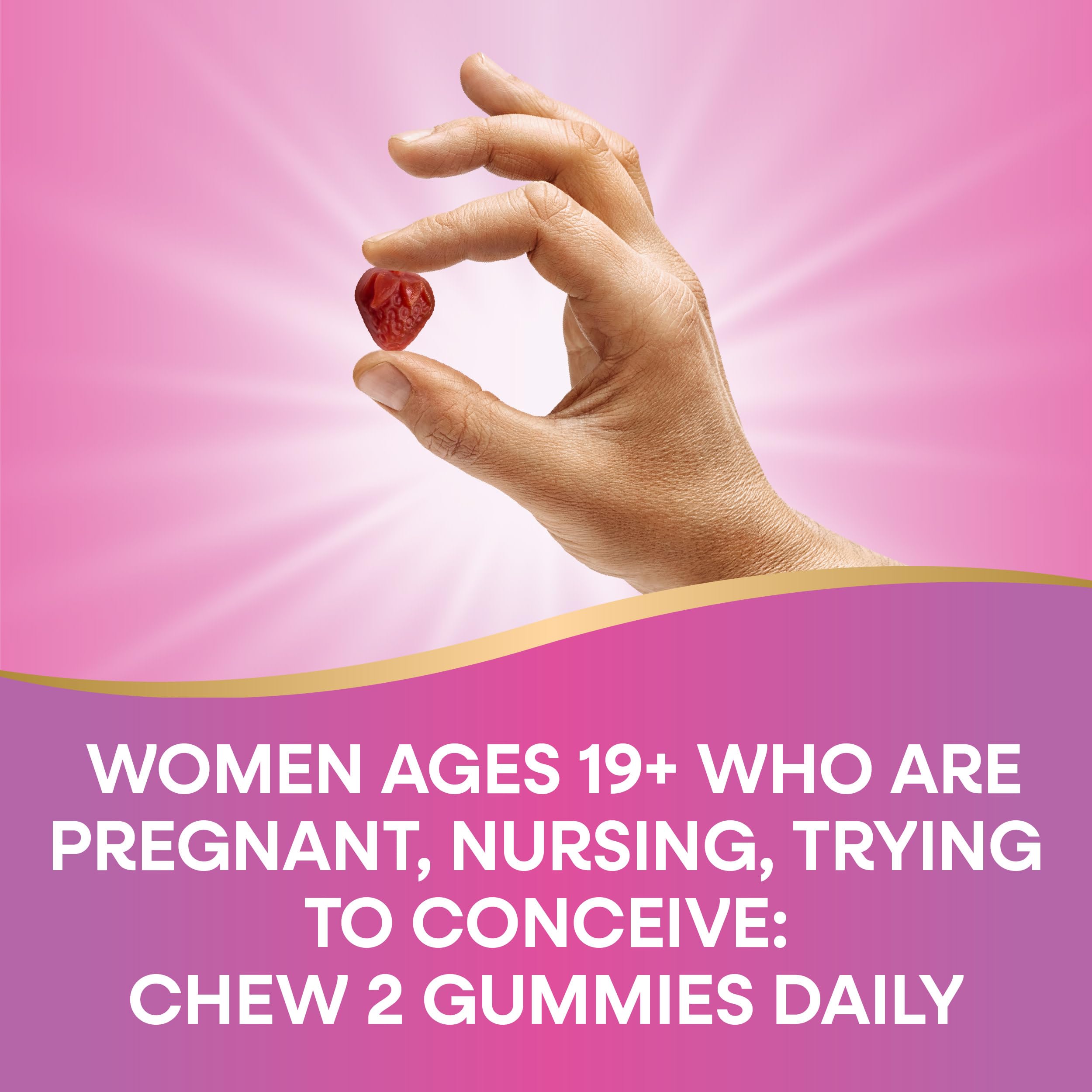 45-serving container for ongoing prenatal daily support.