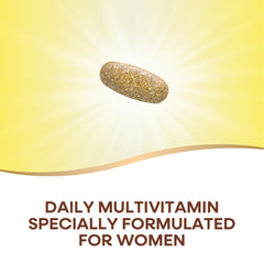 Nature's Way Alive! Women label close-up showing methyl B12 for energy metabolism.