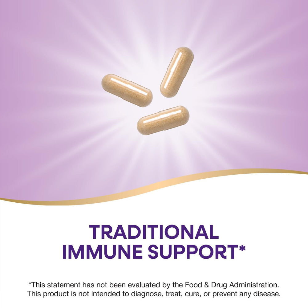 Nature's Way Astragalus Root product shot pairs bottle and capsules for wellness focus.