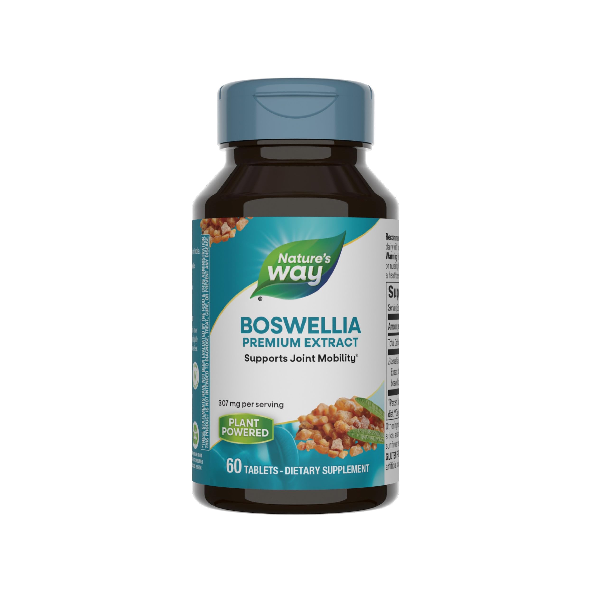 Nature's Way Boswellia Premium Extract bottle front for daily joint mobility support