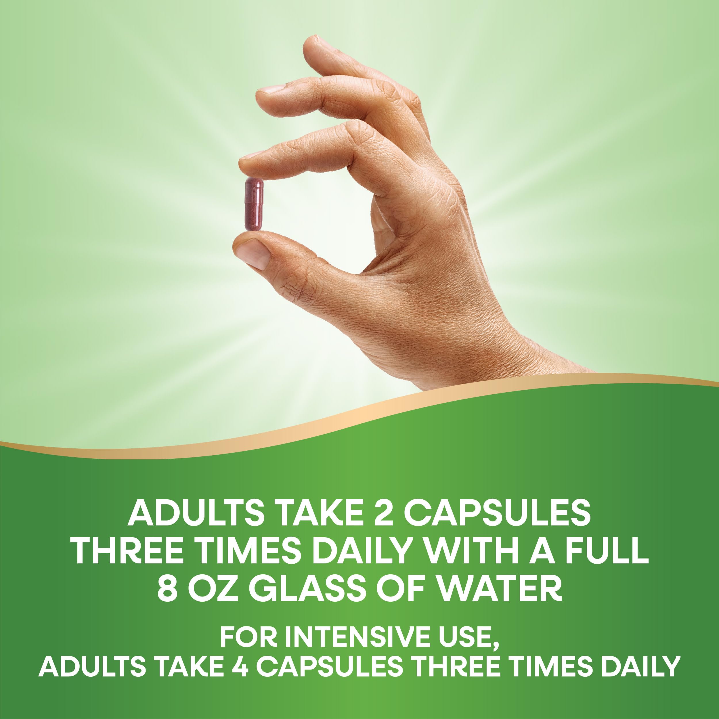 Nature's Way cranberry capsules featured in a daily wellness setup